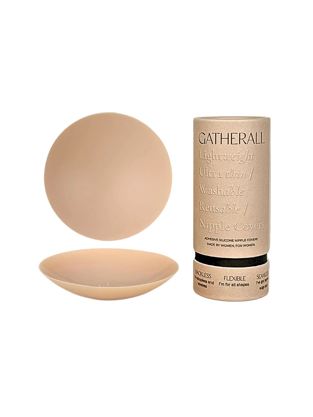 Gather All Nipple Covers - Cream
