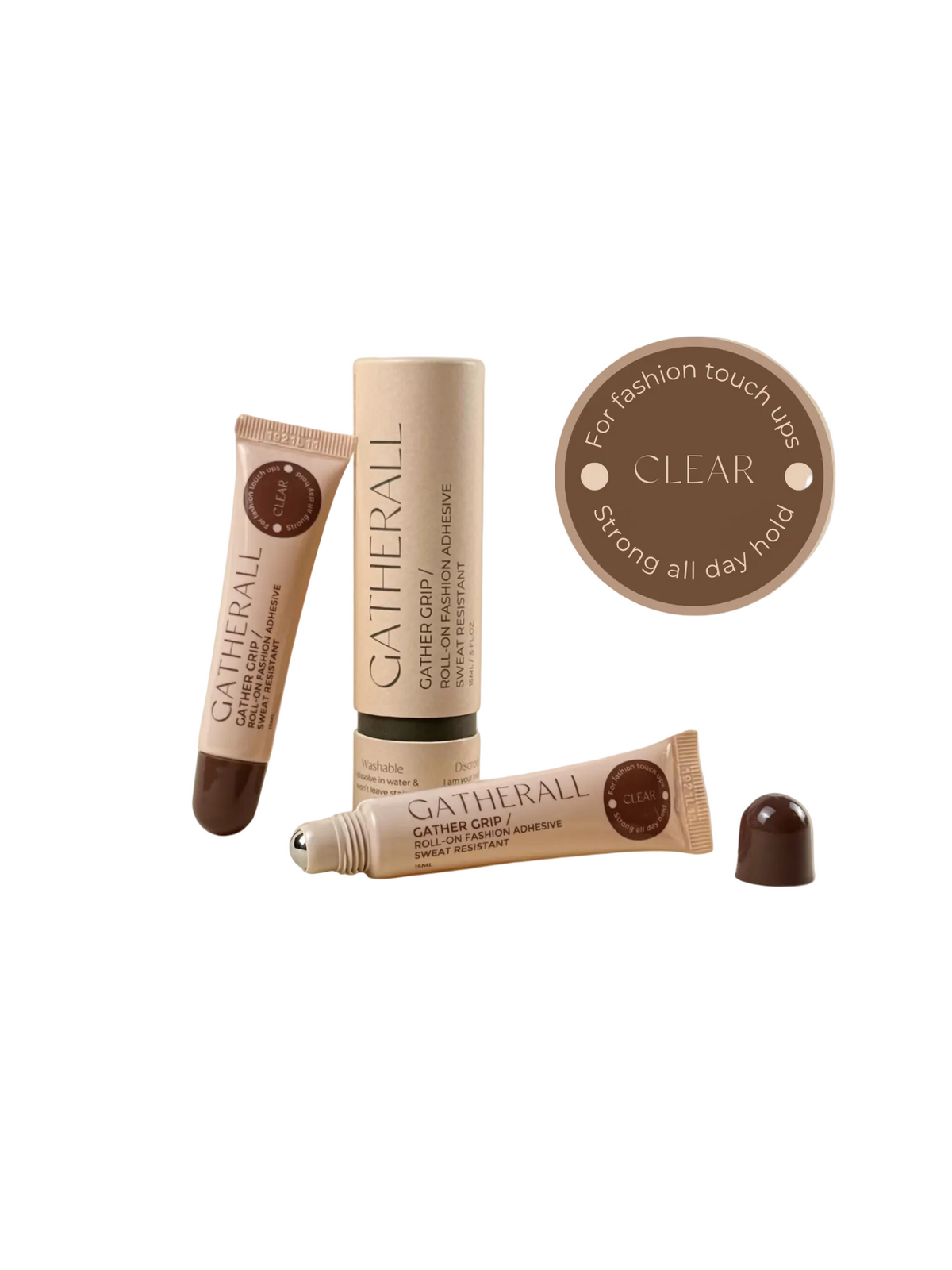 Gather All Gather Grip Roll-On Fashion Adhesive