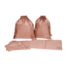 Bag-all Packing Bags Set, Recycled Nylon, 5-pack - Pink/Blush