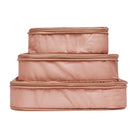 Bag-all Compression Packing Cubes, Recycled Nylon, 3-pack - Pink/Blush
