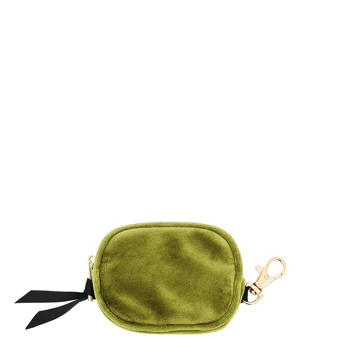 Bag-all Earbuds Travel Case with Clasp - Matcha Green