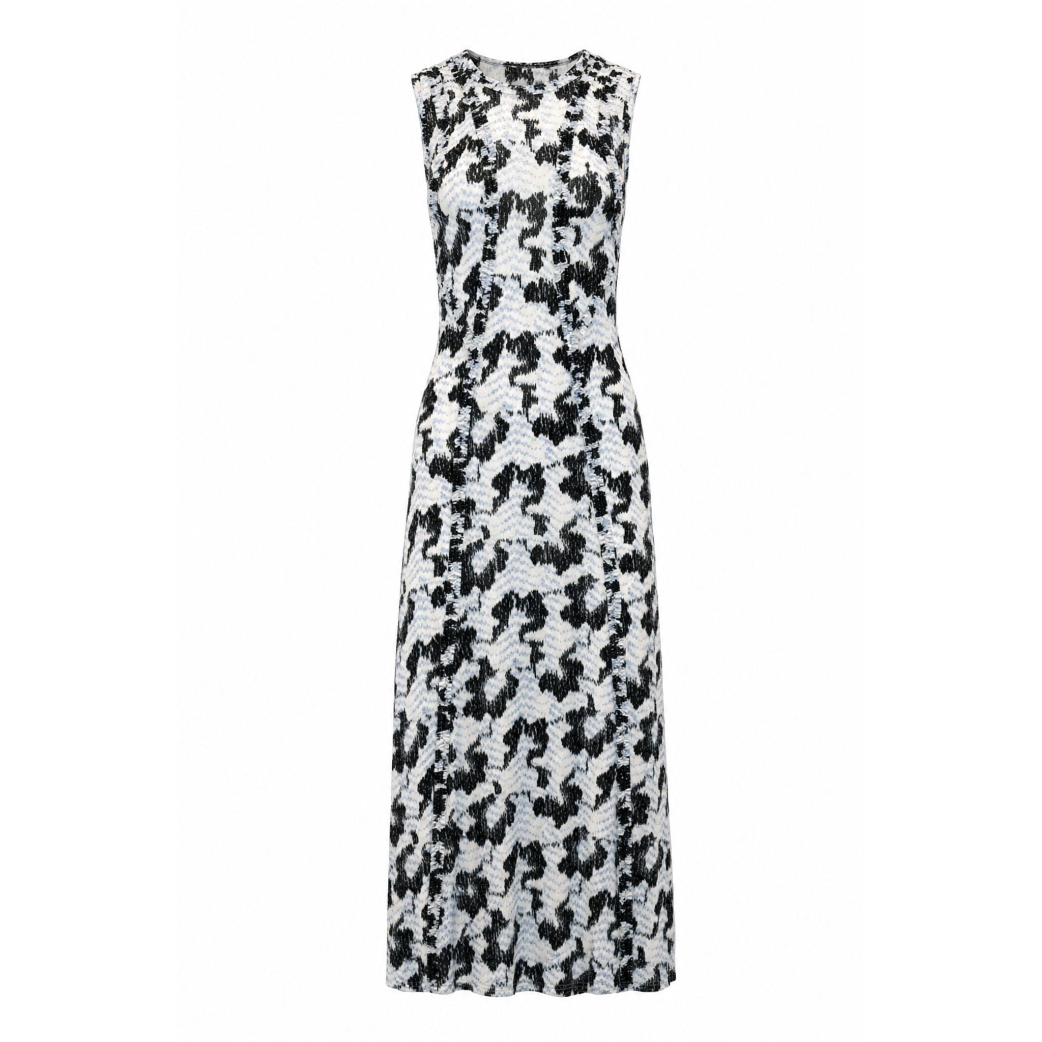 Isabelle SL Jersey Dress - Blue - Ulla Johnson