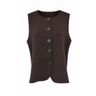 Josie Button Through Tank - Chocolate - Varley