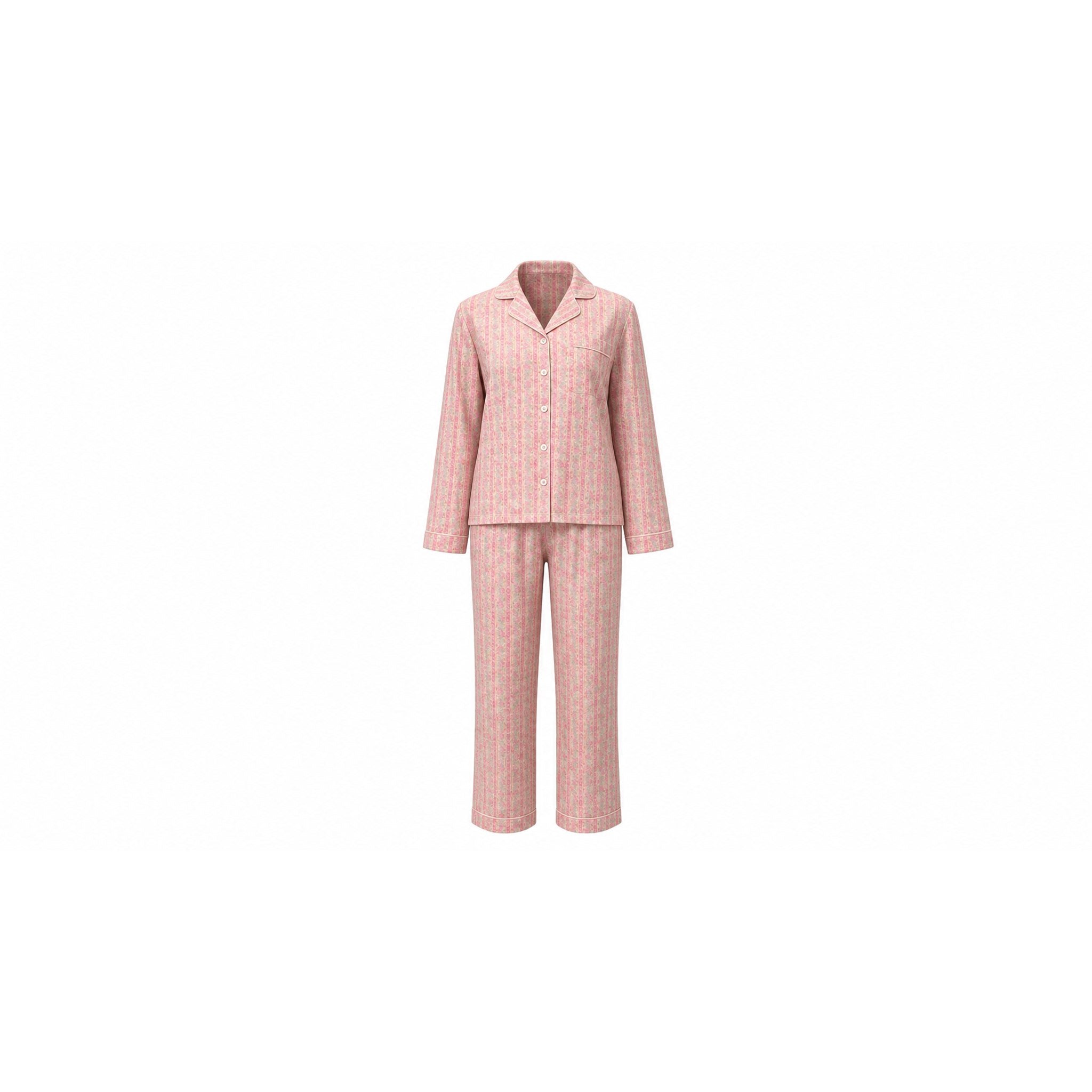 Sana PJ Set - Strawberry Macaroon - Love Shack Fancy