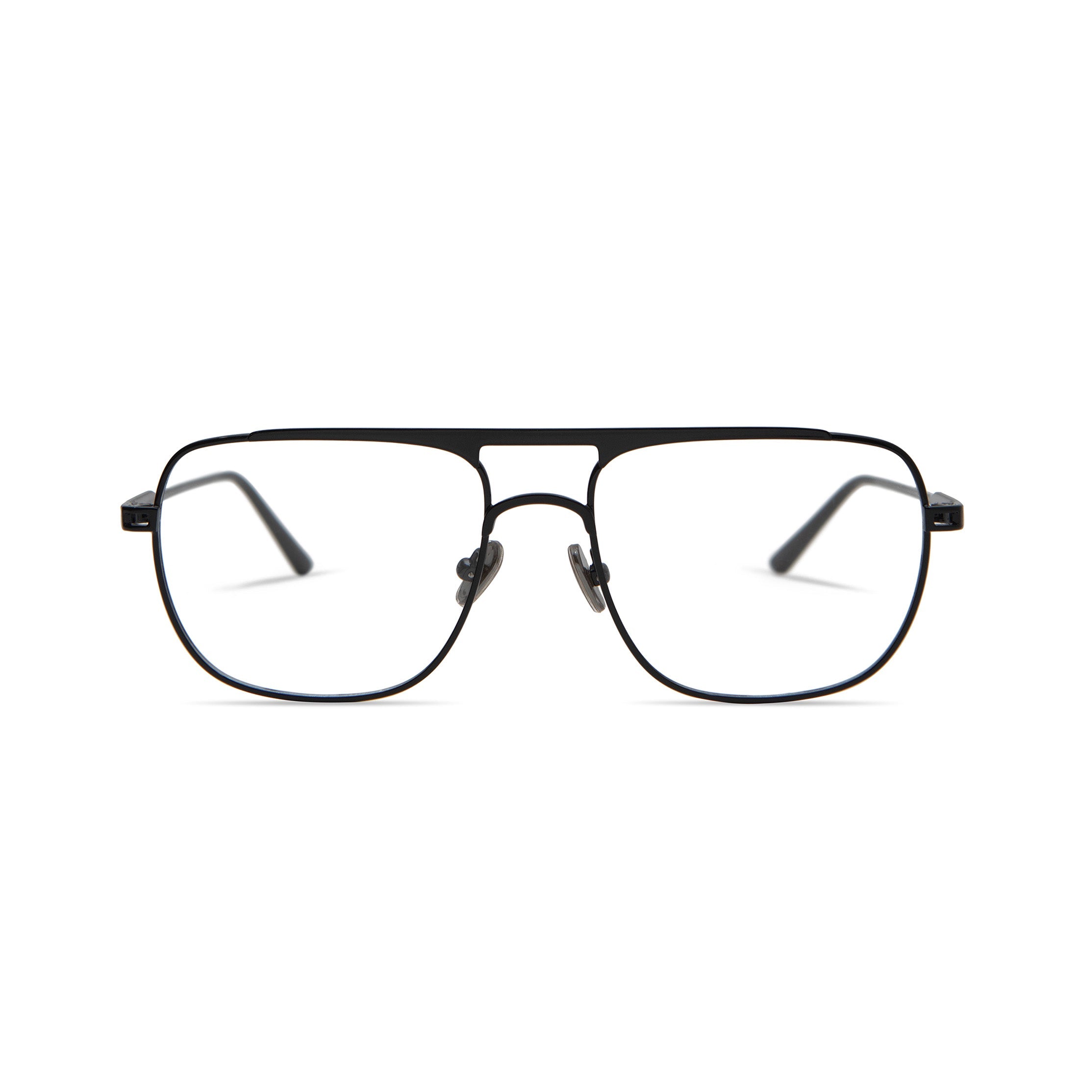 Elisa Johnson Jane in Black Metal Optical Lens
