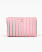 Katie Kime Tailored Stripe The Oversized Accessory Bag