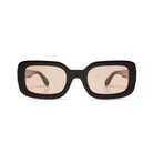 Elisa Johnson Lexi in Gloss Black Light Brown Lens